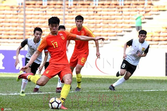 勇毅共奋进 | 中国国奥5球胜老挝 预选赛获首胜 勇毅共奋进 | 中国国奥5球胜老挝 预选赛获首胜